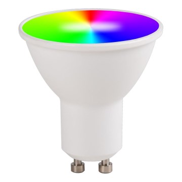 Lâmpada LED RGBW dimerizável GU10/5,5W/230V 3000-6500K Wi-Fi Tuya