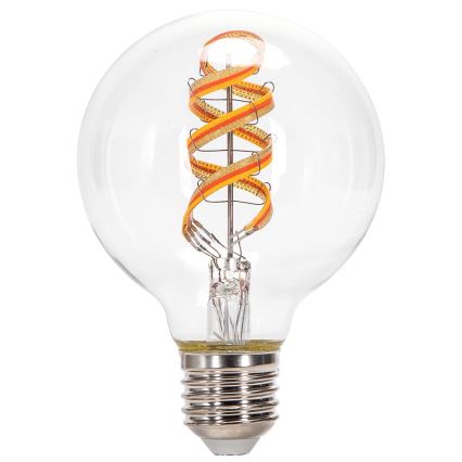 Lâmpada LED RGBW com regulação FILAMENT MESH Inteligente G80 E27/4,9W/230V 2700K - Aigostar