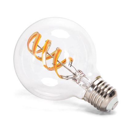 Lâmpada LED RGBW com regulação FILAMENT MESH Inteligente G80 E27/4,9W/230V 2700K - Aigostar