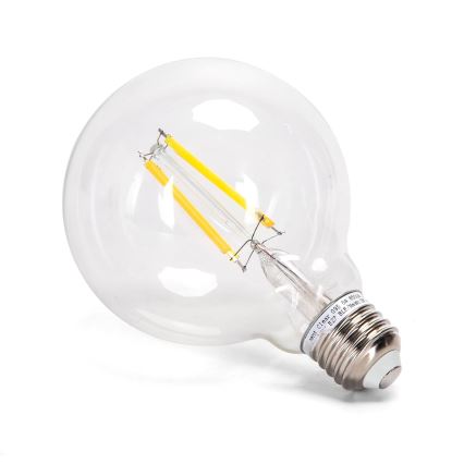 Lâmpada LED RGBW com regulação FILAMENT MESH Inteligente G95 E27/4,9W/230V 2700K - Aigostar