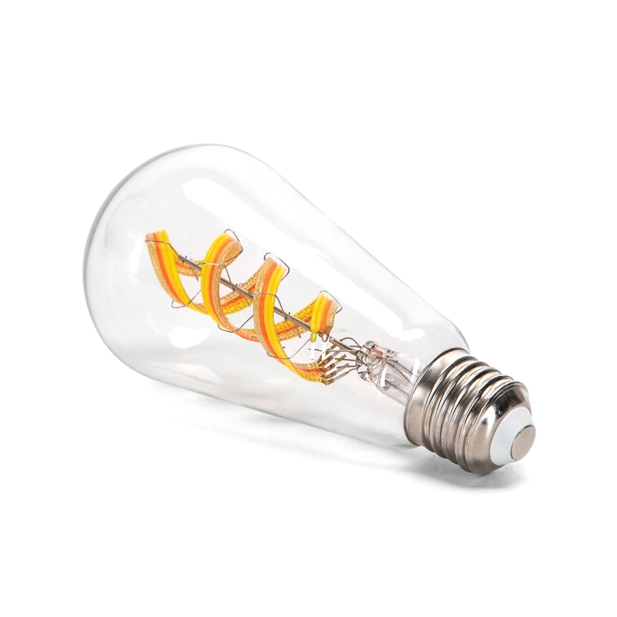 Lâmpada LED RGBW com regulação FILAMENT MESH Inteligente ST64 E27/4,9W/230V 2700-6500K - Aigostar