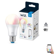 Lâmpada LED RGBW regulável A60 E27/8W/230V 2200-6500K CRI 90 Wi-Fi -WiZ