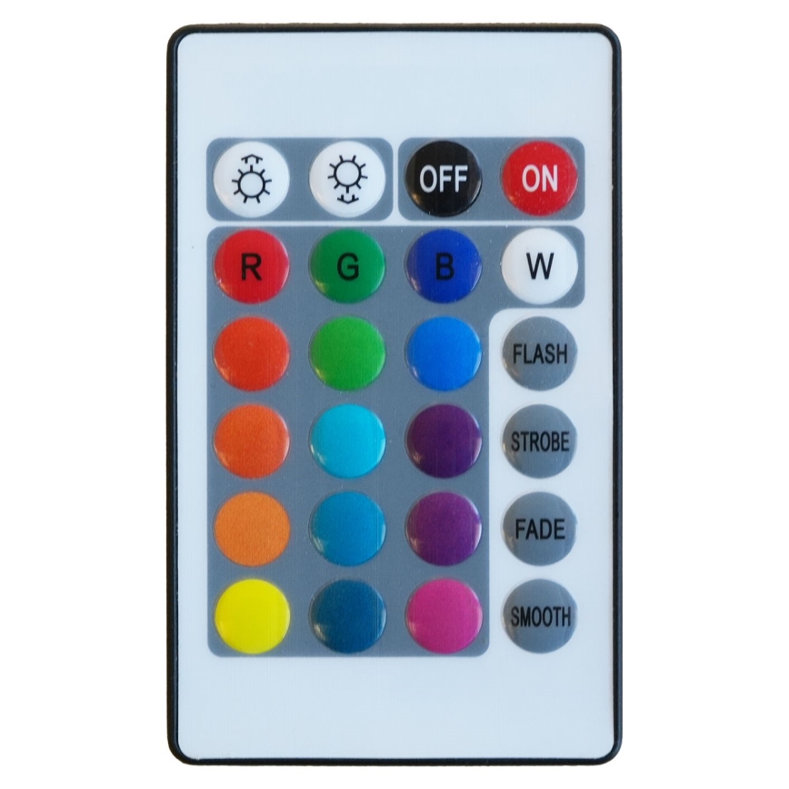 Lâmpada LED RGBW Regulável SMART A60 E27/8,5W/230V 4000K + controlo remoto