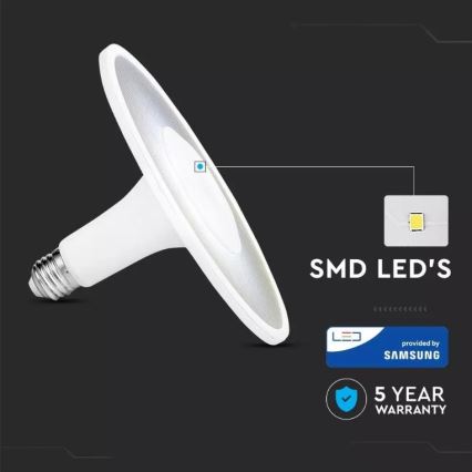 Lâmpada LED SAMSUNG CHIP UFO E27/11W/230V 120° 3000K