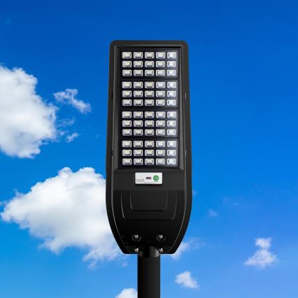 Luminária de Rua Solar LED VIA 150W/15000 mAh 3,2V 6000K IP65 + controlo remoto
