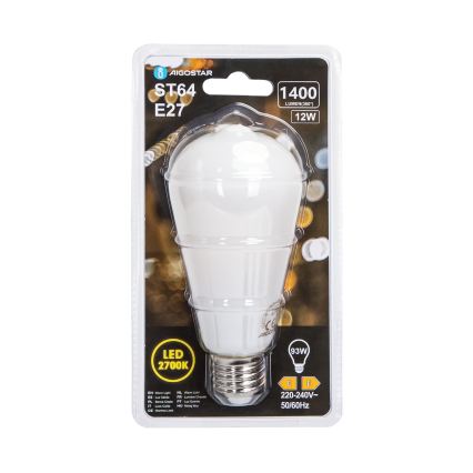 Lâmpada LED ST64 E27/12W/230V 320° 2700K - Aigostar