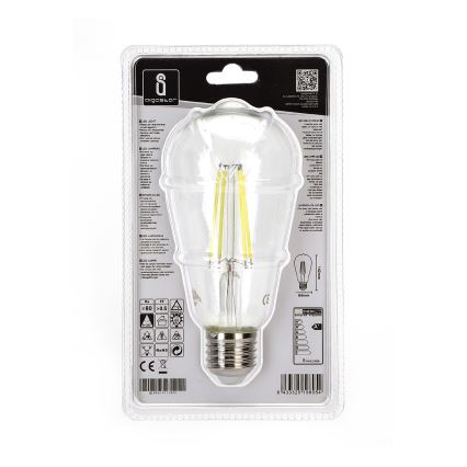 Lâmpada LED ST64 E27/8W/230V 6500K - Aigostar