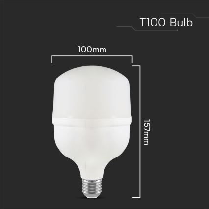 Lâmpada LED T100 E27/30W/230V 4000K
