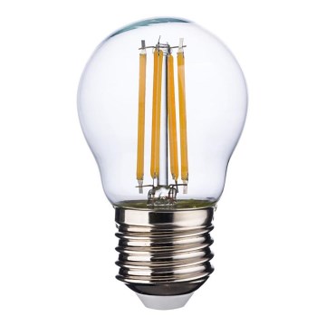Lâmpada LED transparente G45 E27/4,5W/230V 2200K