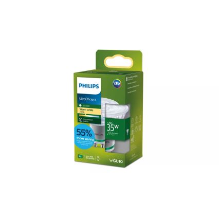 Lâmpada LED ULTRAEFFICIENT Philips PAR16 GU10/1,2W/230V 2700K