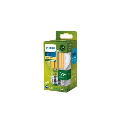 Lâmpada LED ULTRAEFFICIENT VINTAGE Philips A60 E27/7,3W/230V 2700K