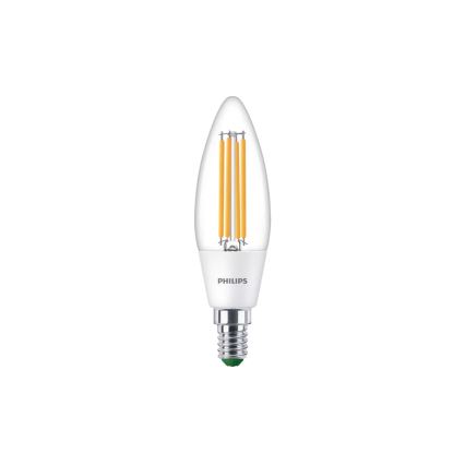 Lâmpada LED ULTRAEFFICIENT VINTAGE Philips B35 E14/2,3W/230V 3000K