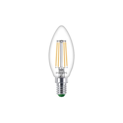 Lâmpada LED ULTRAEFFICIENT VINTAGE Philips B35 E14/3,8W/230V 2700K