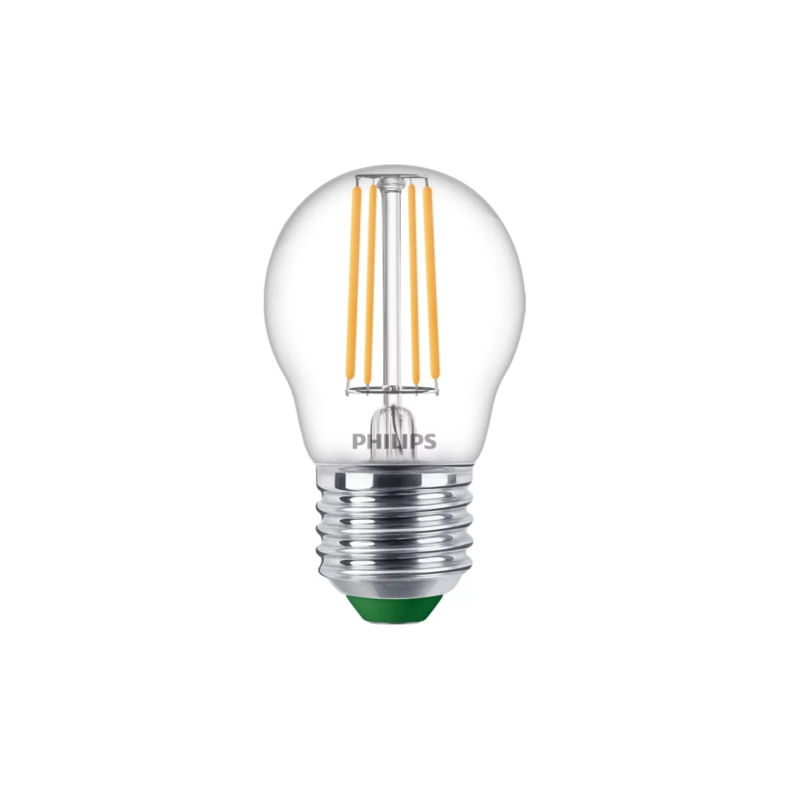 Lâmpada LED ULTRAEFFICIENT VINTAGE Philips P45 E27/1,2W/230V 2700K