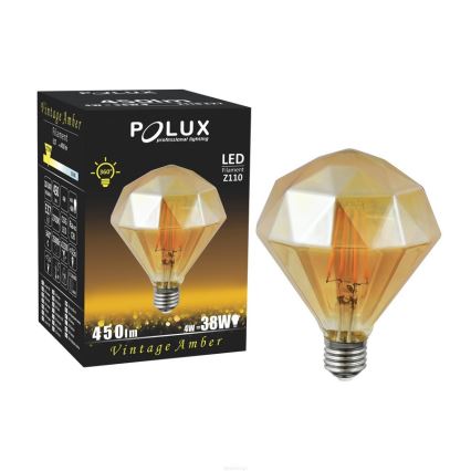 Lâmpada LED VINTAGE AMBER E27/4W/230V 2700K