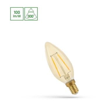 Lâmpada LED VINTAGE C35 E14/5W/230V 2400K