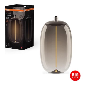 Lâmpada LED VINTAGE FILAMENT E27/4W/230V 2700K fumado - Osram