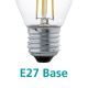 Lâmpada LED VINTAGE G45 E27/4W/230V 2700K - Eglo 11762