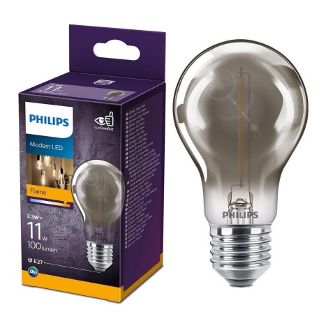 Lâmpada LED VINTAGE Philips A60 E27/2.3W/230V 1,800K