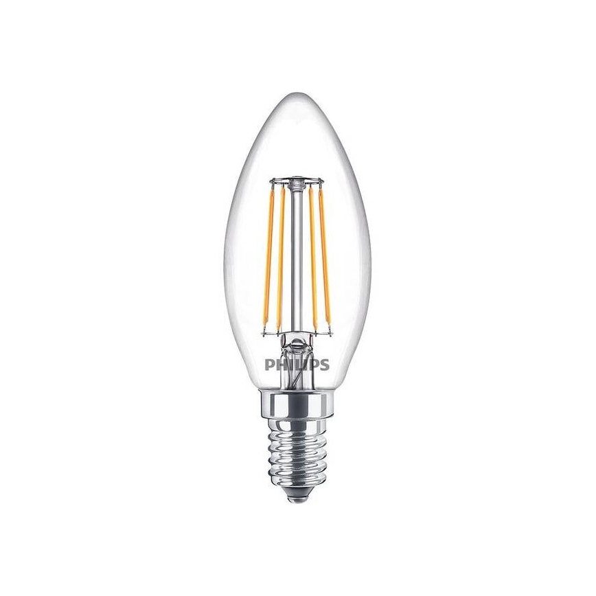 Lâmpada LED VINTAGE Philips B35 E14/4,3W/230V 2700K