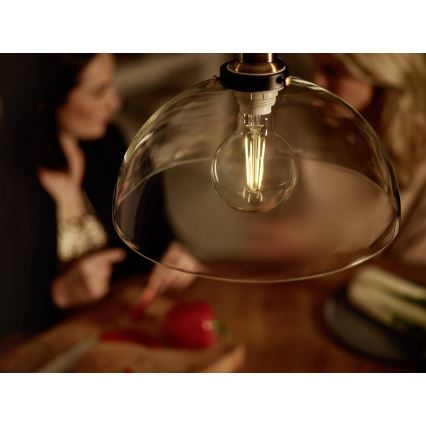 Lâmpada LED VINTAGE Philips G95 E27/3,1W/230V 1800K