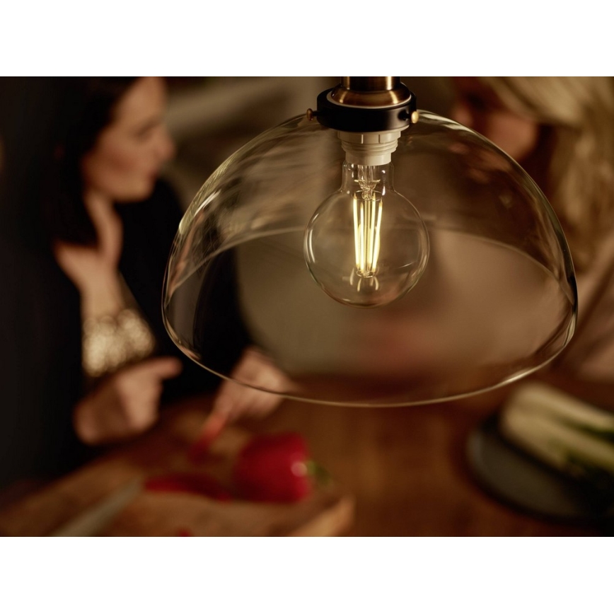 Lâmpada LED VINTAGE Philips G95 E27/3,1W/230V 1800K