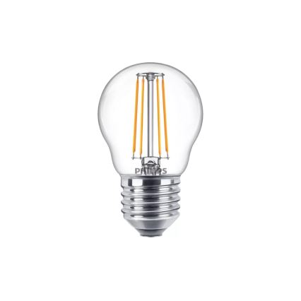 Lâmpada LED VINTAGE Philips P45 E27/4,3W/230V 2700K