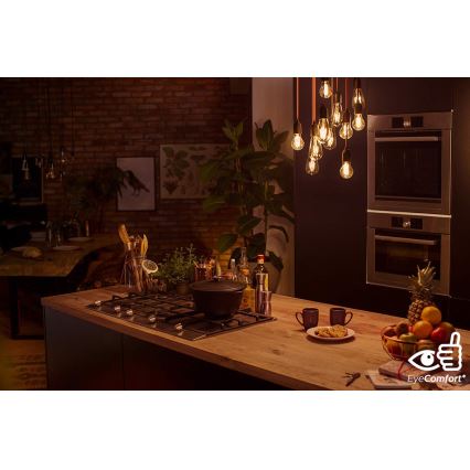 Lâmpada LED VINTAGE Philips ST64 E27/7W/230V 1800K