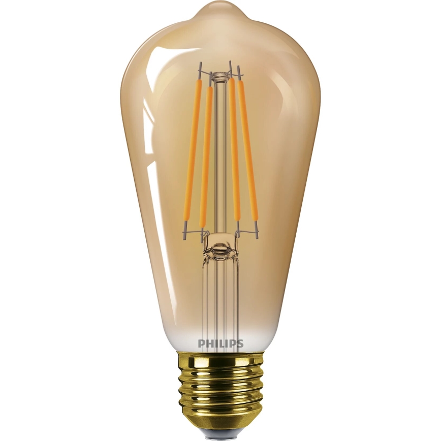 Lâmpada LED VINTAGE Philips ST64 E27/7W/230V 1800K