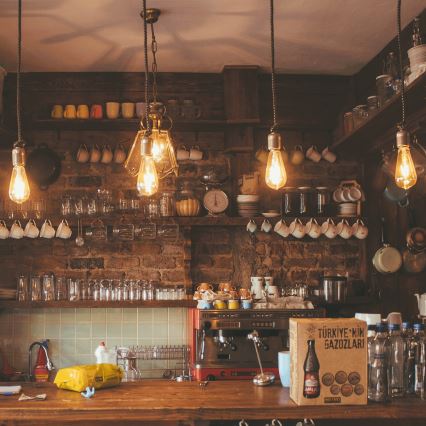 Lâmpada LED VINTAGE ST64 E27/16W/230V 2200K - Aigostar