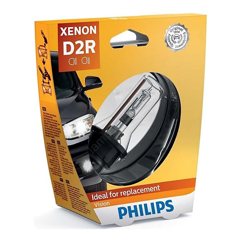 PHILIPS Xenon Vision 85126VIS1 Glühlampe, Fernscheinwerfer D2R PHILIPS Xenon Vision 85126VIS1 Glühlampe, Fernscheinwerfer D2R