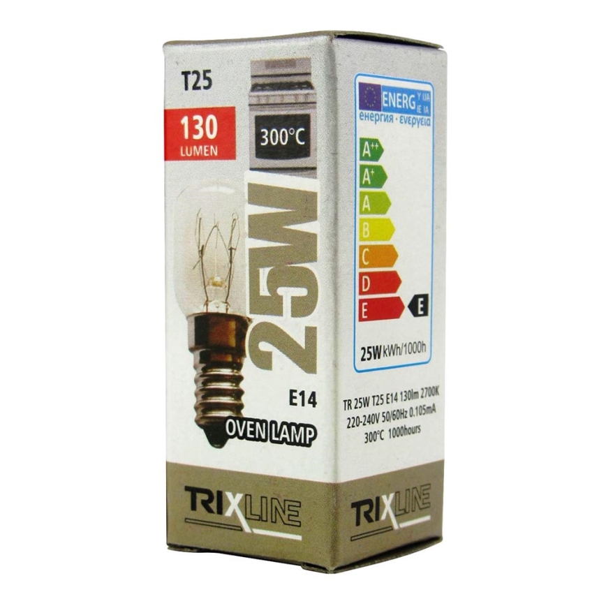 Lâmpada para fogão E14/25W/230V