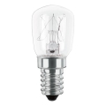 Lâmpada para forno, base E14, 15 W, 230 V, 2300 K