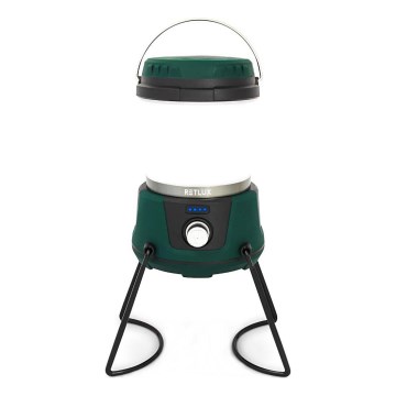 Lâmpada portátil LED dimmerizável com função powerbank LED/3W/4400 mAh IPX2