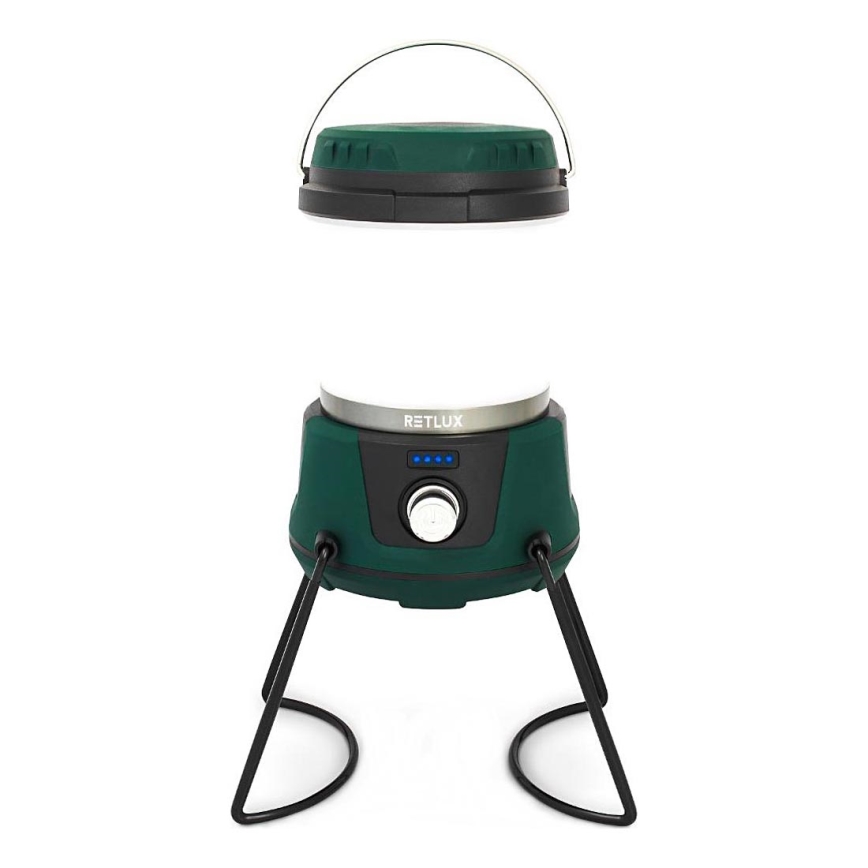 Lâmpada portátil LED dimmerizável com função powerbank LED/3W/4400 mAh IPX2