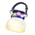 Lâmpada portátil solar recarregável LED RGB com corrente de LED LED/10W/5V 3600 mAh IP65 3600 mAh