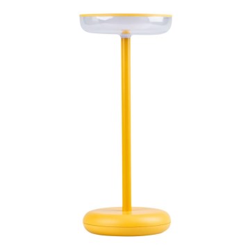 Lâmpada recarregável LED dimerizável FLUXY LED/1,7W/1800 mAh IP44 amarela