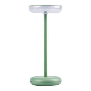 Lâmpada recarregável LED regulável FLUXY LED/1,7W/1800 mAh IP44 verde