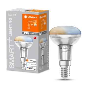 Lâmpada refletora LED dimerizável SMART+ R50 E14/3,3W/230V 2700-6500K Wi-Fi - Ledvance