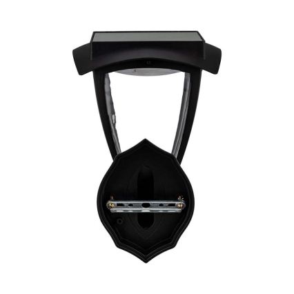 Lâmpada solar de parede LED/2W/3,7V 3000/6000K IP65 2200 mAh preta