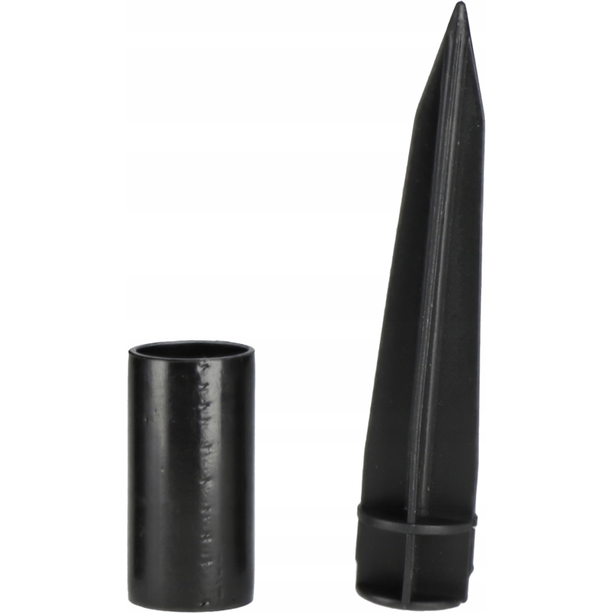 Lâmpada solar LED 1,2 V, 6500 K, 200 mAh, Ø 15 cm, IP44, branco/preto