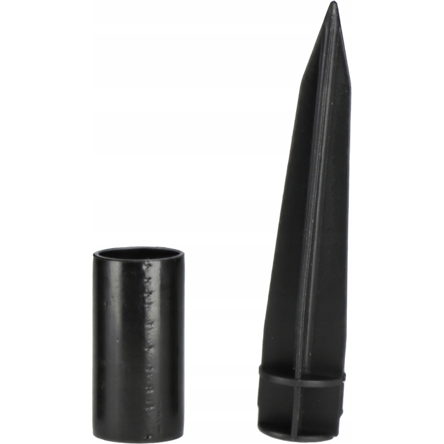 Lâmpada solar LED 1,2 V, 6500 K (branco frio), 200 mAh, diâmetro 10 cm, IP44, branco/preto