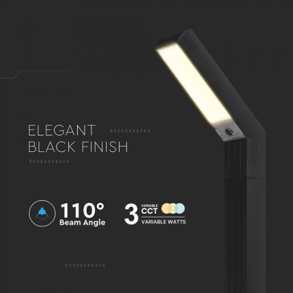 Lâmpada solar LED 2 em 1 LED/1,5W/3,7V IP65 1500 mAh