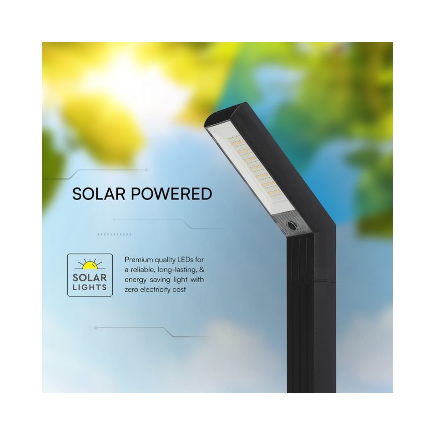 Lâmpada solar LED 2 em 1 LED/1,5W/3,7V IP65 1500 mAh
