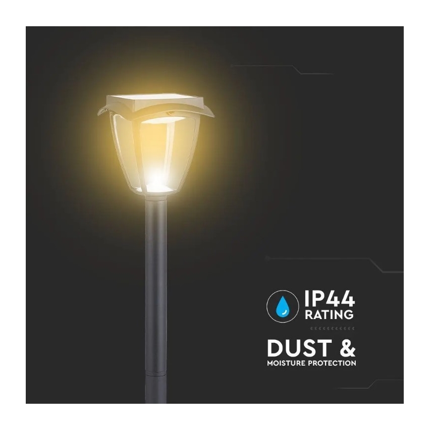 Lâmpada Solar LED LED/2W/230V 93 cm 3000/6000K IP65 2200 mAh