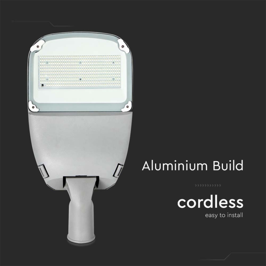 Lâmpada solar de rua LED dimável CHIP SAMSUNG LED/50W/6,4V 6000K IP65 30000 mAh + controlo remoto