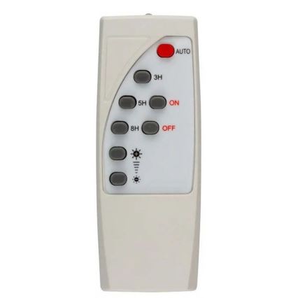 Lâmpada solar de rua LED dimável CHIP SAMSUNG LED/50W/6,4V 6000K IP65 30000 mAh + controlo remoto