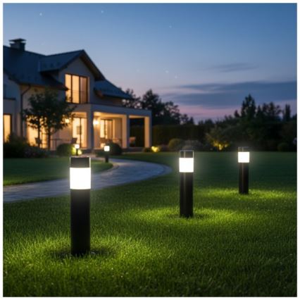Lâmpada solar LED AURORA LED/1xAAA 4000K IP44 100 mAh