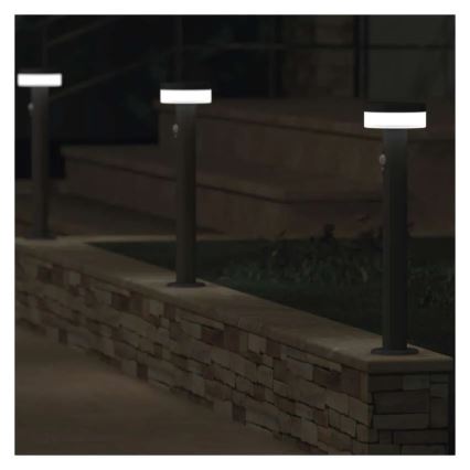 Lâmpada Solar LED com sensor LED/2W/3,7V 1200 mAh IP44 50 cm