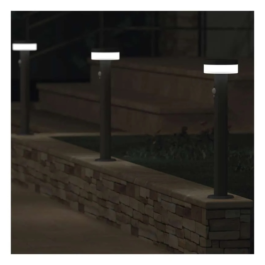 Lâmpada Solar LED com sensor LED/2W/3,7V 1200 mAh IP44 50 cm